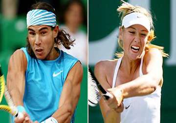 madrid open nadal williams sharapova reach quarters