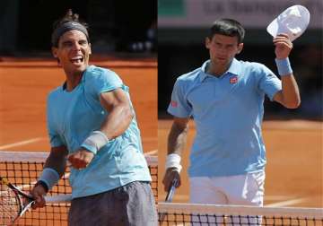 nadal and djokovic to meet in french open final