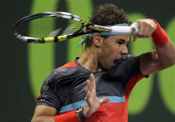 nadal reaches doha semis against qualifier