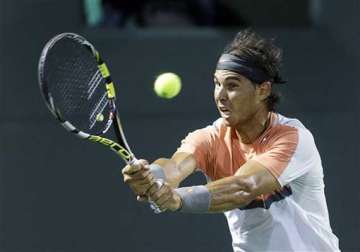 nadal rolls into 3rd round at sony open