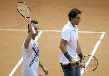 nadal wins doubles debut at brazil open