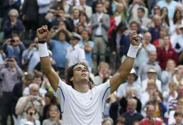 nadal and future no. 1 djokovic in wimbledon final