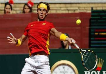 nadal gives spain 1 0 davis cup lead over france