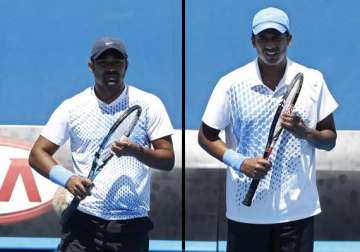 paes wins bhupathi knocked out of us open men s doubles