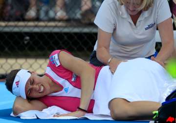 petkovic out of australian open with back injury