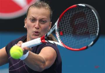 petra kvitova advances to sydney semifinals