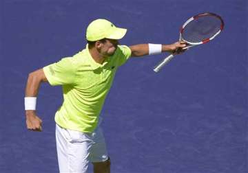 roberto bautista agut knocks out tomas berdych in indian wells