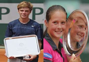 russians win french open junior titles