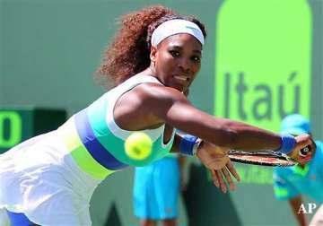 serena williams advances to key biscayne semis