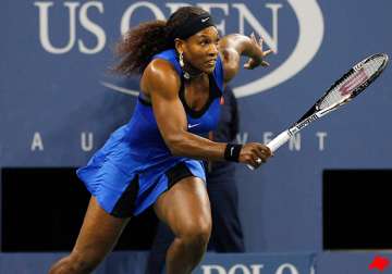 serena in second round of us open