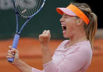 sharapova runs off 9 games to beat stosur in paris