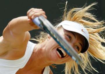 sharapova reaches wimbledon quarterfinals