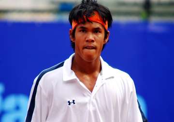 somdev gets stuck in traffic on way to games village