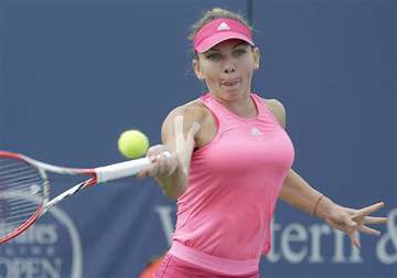 top seed simona halep upset in new haven