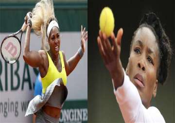 serena and venus lose in 2nd round at french open