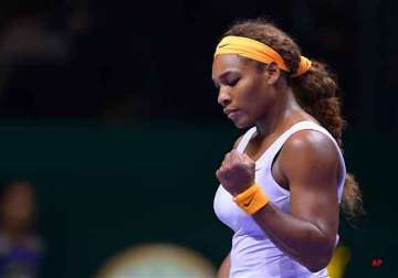 wta serena williams beats li na claims title