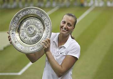 wimbledon second title for petra kvitova