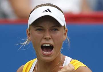 wozniacki reaches semifinals of korea open