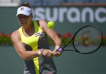 zvonareva optimistic despite loss at indian wells