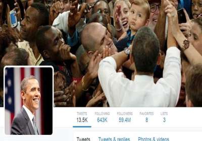 Obama entra no Guinness com nova conta no Twitter