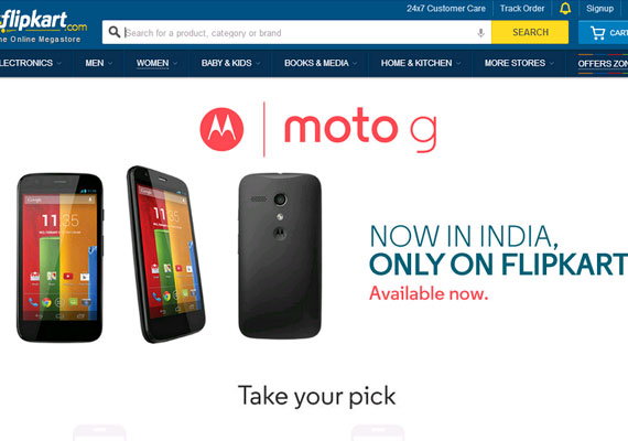 flipkart lures moto g buyers with full cash back rs 1 lakh