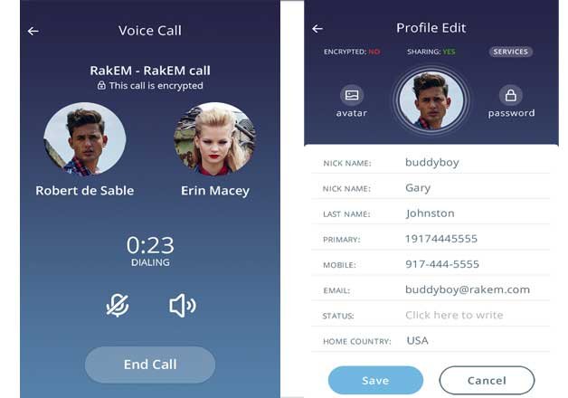 rakem app can unsend text by deleting message from receiver