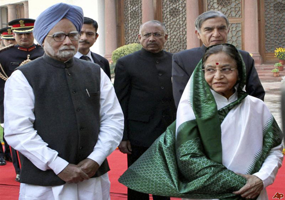 manmohan meets pratibha discusses budget session