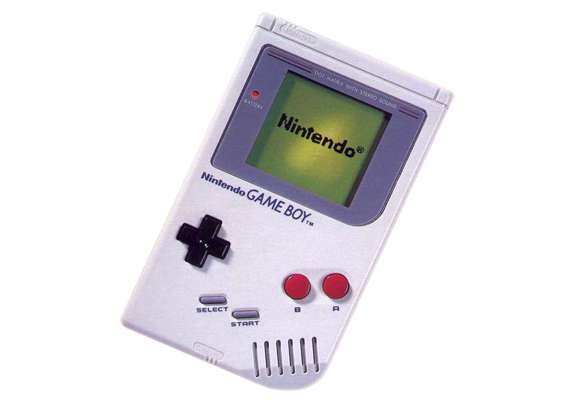 nintendo 1989 handheld playing device