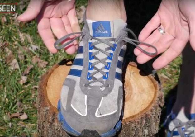 extra shoelace holes