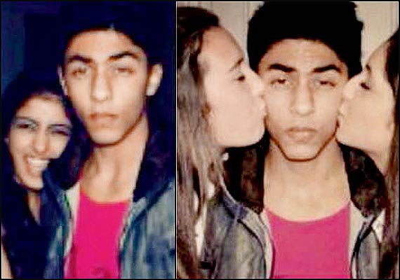 OMG! SRK's son Aryan and Amitabh Bachchan's granddaughter Navya caught