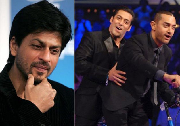 Shah Rukh Khan: Aamir and Salman have left me behind in Bollywood race