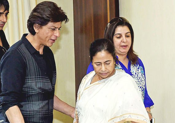 shah rukh khan feels enthused by mamata banerjee at hny