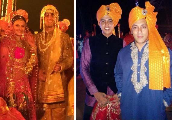 Salman Khan attends Pulkit Samrat's wedding ceremony (view pics