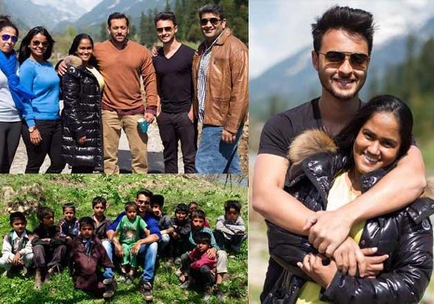 Salman Khan, Arpita-Aayush Kashmir pics - IndiaTV News | Bollywood News