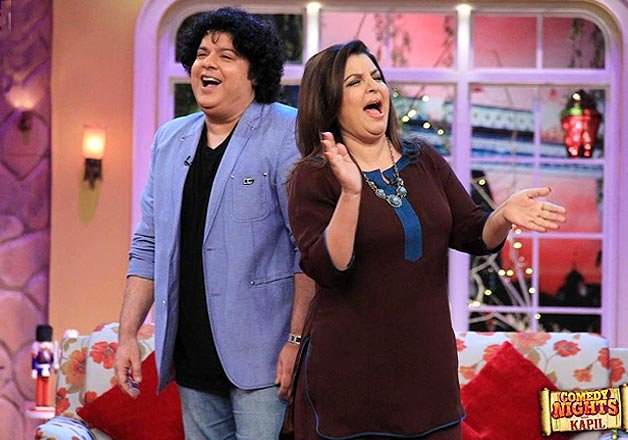 Farah Khan-Sajid Khan promotes 'Farah Ki Daawat' at 'Comedy Nights With Kapil'-IndiaTV News | Bollywood News – India TV