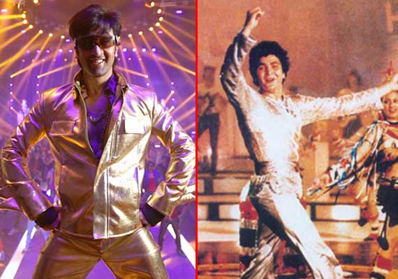 ranbir kapoor apes dad rishi kapoor s om shanti om look for