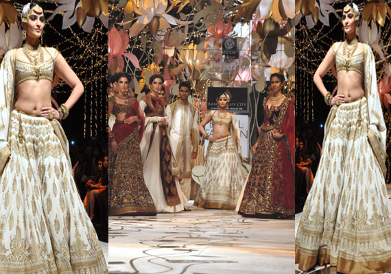 indian bridal fashion week sonam kapoor turns into a