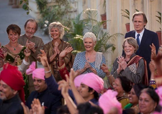 the second best exotic marigold hotel to be premiered for