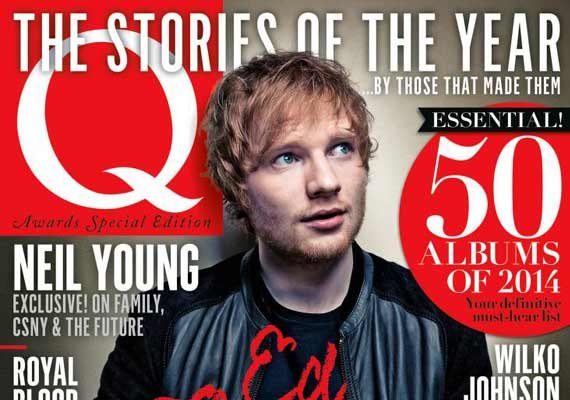 Ed Sheeran On His Favourite Q Magazines Cover Hollywood News India Tv