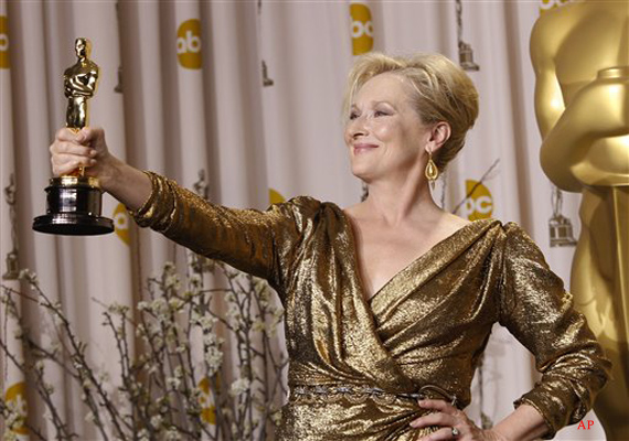 Meryl Streep Wins Rd Acting Oscar For Iron Lady Hollywood News