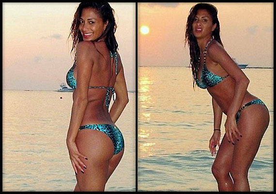 Her Body Sexy Best On Beach Displays The Scherzinger Nicole Nicole Scherzinger