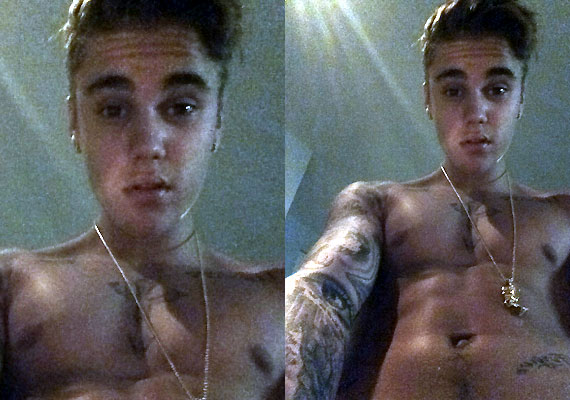justin bieber leaves fans shocked with naked selfie see pics.