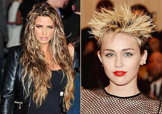 Katie Price Disapproves Of Miley Cyrus S Hairdo Lifestyle News