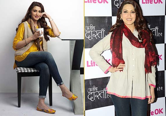 Kurti with jeans and scarf Clearance