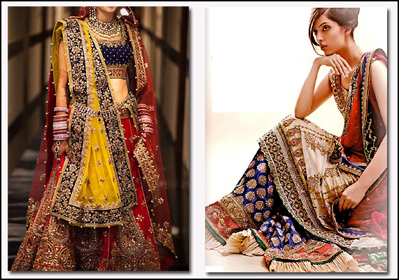 try out unique colors for bridal wear this wedding season
