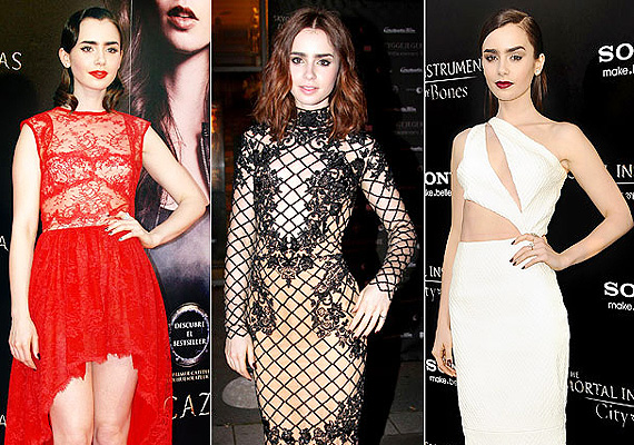 Lily Collins Love Of Fashion Comes From Her Mother Lifestyle News India Tv