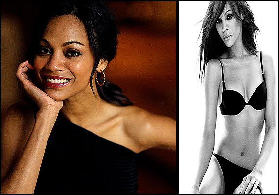 Zoe Saldana Fake