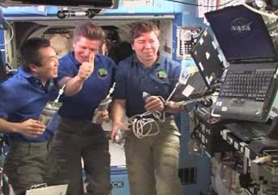 astronauts pee to get recycled into clean water