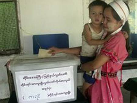 low turnout in myanmar parliamentary elections