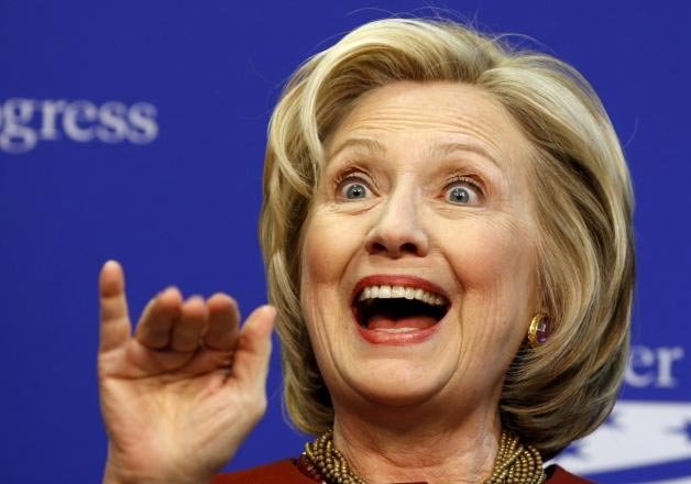 watch video hillary clinton barks like a dog to attack